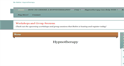 Desktop Screenshot of bebetterhypno.com